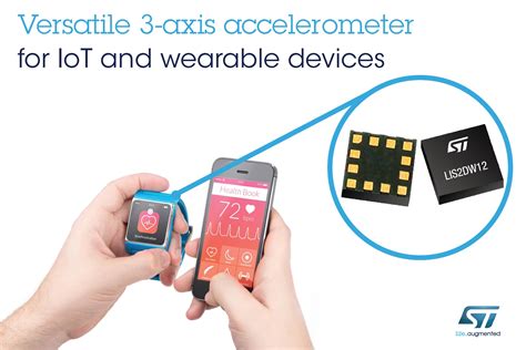 Accelerometer by STMicroelectronics .